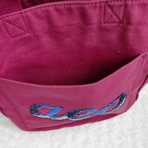 American Eagle Sequin Embellished Tote Bag Fuchsia Pink - Picture 9 of 10